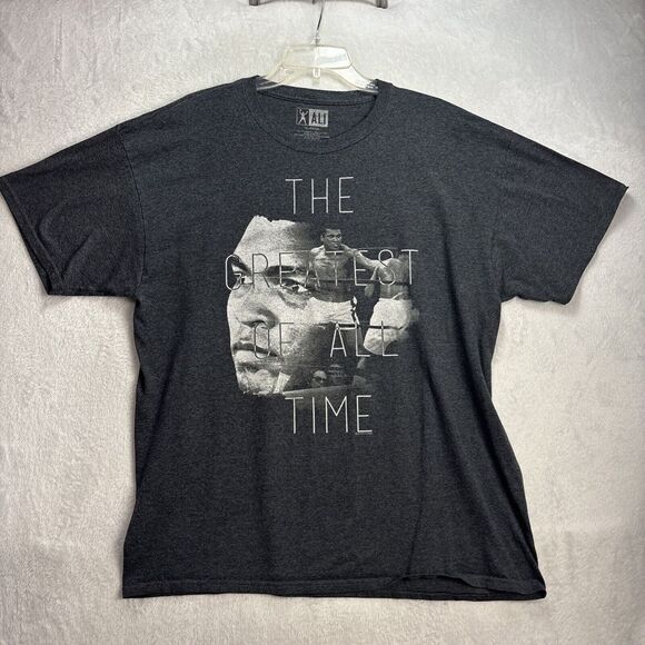 Other - Muhammad Ali - The GOAT Short Sleeve - Heather Gray Adult T-Shirt Boxing size XL